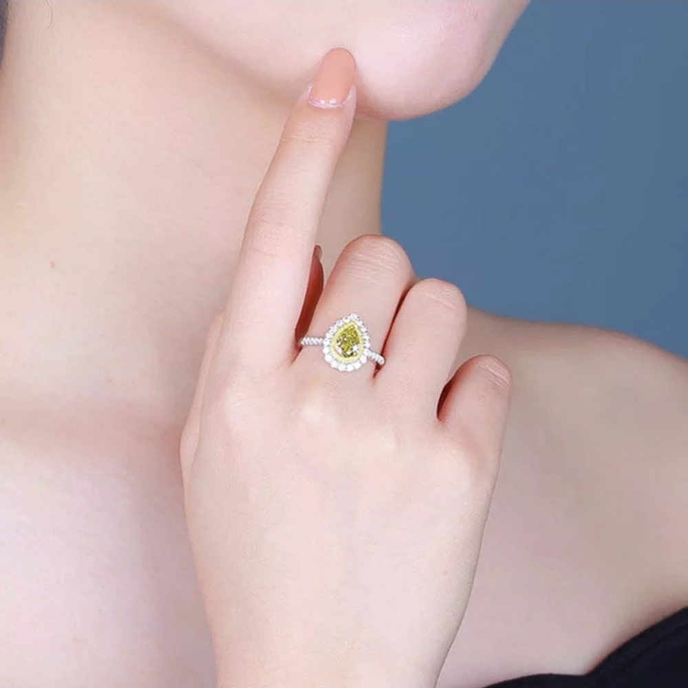 HOST PICK 😍 Gorgeous Yellow Gemstone Ring - Picture 2 of 6
